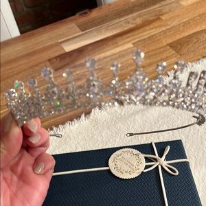 Sparkling Silver Tiara
